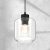 Pendant lamp SOMBRA CLEAR 1xE27