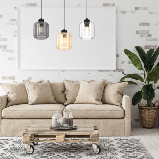 Pendant lamp SOMBRA MIX 3xE27