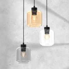 Pendant lamp SOMBRA MIX 3xE27