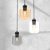 Pendant lamp SOMBRA MIX 3xE27