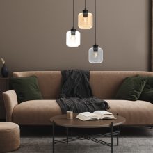 Pendant lamp SOMBRA MIX 3xE27
