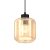 Pendant lamp SOMBRA AMBER 1xE27