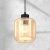 Pendant lamp SOMBRA AMBER 1xE27