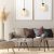 Pendant lamp SOMBRA AMBER 1xE27