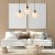 Pendant lamp SOMBRA AMBER 3xE27