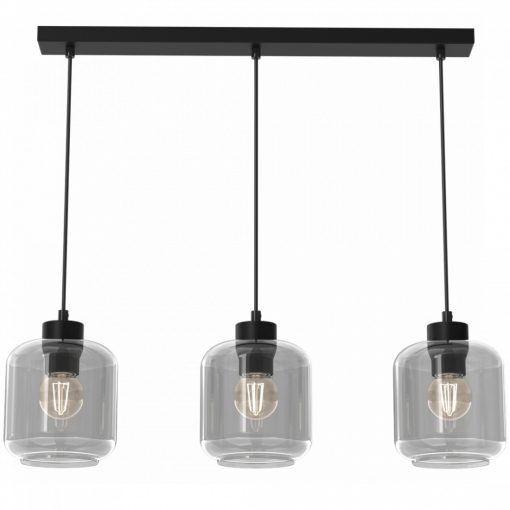 Pendant lamp SOMBRA SMOKED  3xE27