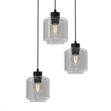 Pendant lamp SOMBRA SMOKED 3xE27