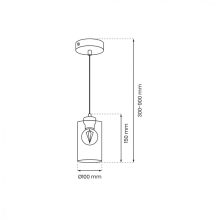 Pendant lamp CHIC 1xE27