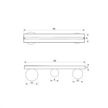 Ceiling  lamp BIBIONE 3xG9