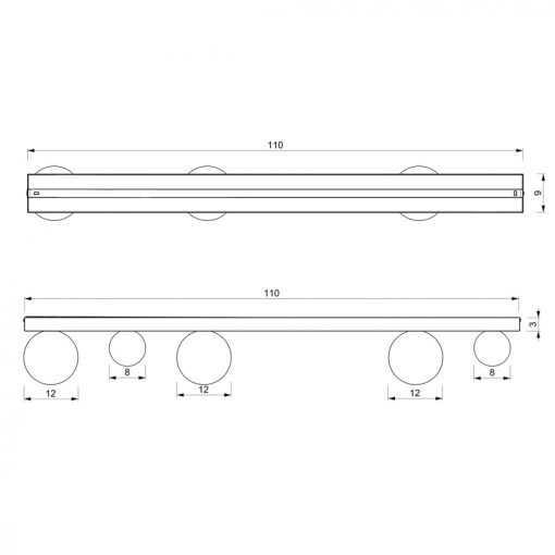 Ceiling  lamp BIBIONE 5xG9