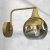 Wall lamp MONTE GOLD 1xE27