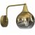 Wall lamp MONTE GOLD 1xE27