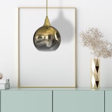 Pendant lamp MONTE GOLD fi 200 1xE27