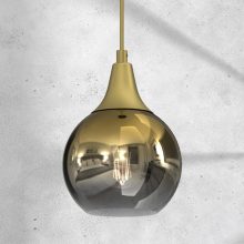 Pendant lamp MONTE GOLD fi 150 1xE27