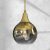 Pendant lamp MONTE GOLD fi 150 1xE27