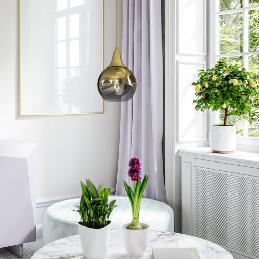 Pendant lamp MONTE GOLD fi 150 1xE27