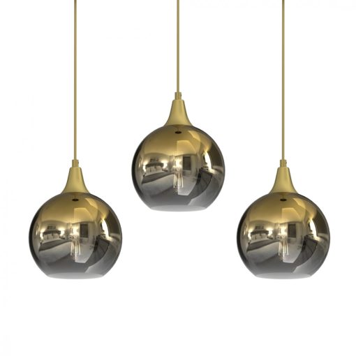Pendant lamp MONTE GOLD 3xE27