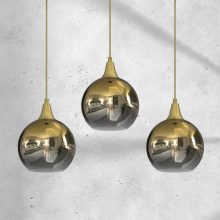 Pendant lamp MONTE GOLD 3xE27