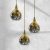 Pendant lamp MONTE GOLD 3xE27