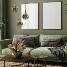 Pendant lamp MONTE GOLD 3xE27
