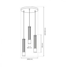 Pendant lamp ESTILO 3xGU10