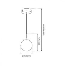 Pendant lamp REFLEX fi 250 1xE27