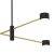 Ceiling  lamp CROSS GOLD 4xGX53