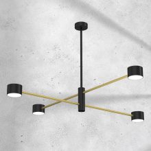 Ceiling  lamp CROSS GOLD 4xGX53