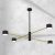 Ceiling  lamp CROSS GOLD 4xGX53