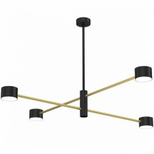 Ceiling  lamp CROSS GOLD 4xGX53