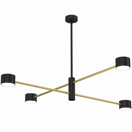 Ceiling  lamp CROSS GOLD 4xGX53