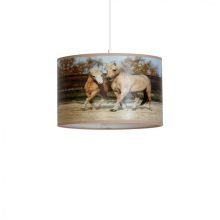 Pendant lamp HORSES 1xE27