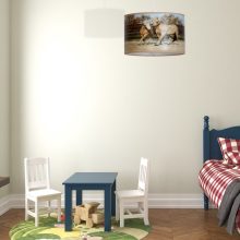 Pendant lamp HORSES 1xE27
