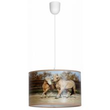 Pendant lamp HORSES 1xE27