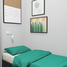 Wall lamp flex JOKER WHITE/CHROME 1xGU10