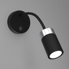 Wall lamp flex JOKER BLACK/CHROME 1xGU10