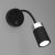 Wall lamp flex JOKER BLACK/CHROME 1xGU10