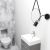 Wall lamp flex JOKER BLACK/CHROME 1xGU10