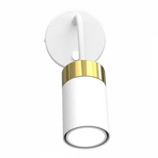 Wall lamp flex JOKER WHITE/GOLD 1xGU10