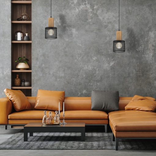 Pendant lamp SOBRESA 1xE27