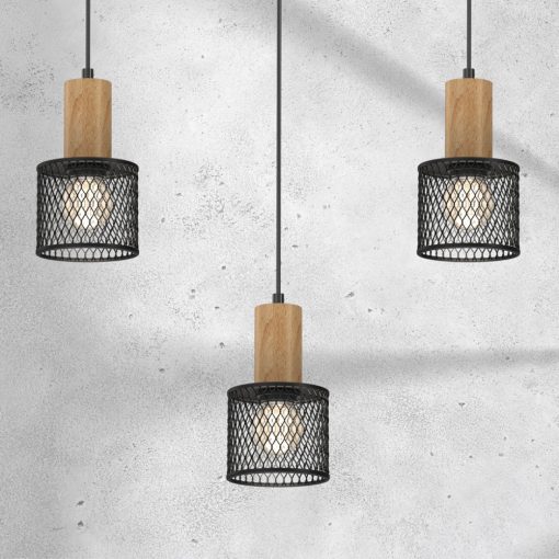 Pendant lamp SOBRESA 3xE27