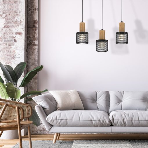 Pendant lamp SOBRESA 3xE27