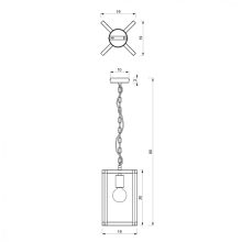 Pendant lamp ARNOLD 1xE27