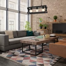 Pendant lamp ARNOLD 3xE27