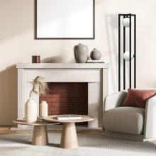 Floor lamp DIEGO 2xE14