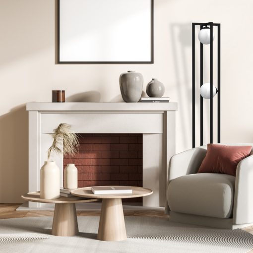 Floor lamp DIEGO 2xE14