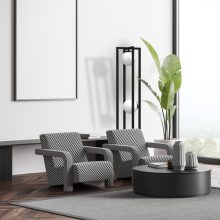 Floor lamp DIEGO 2xE14