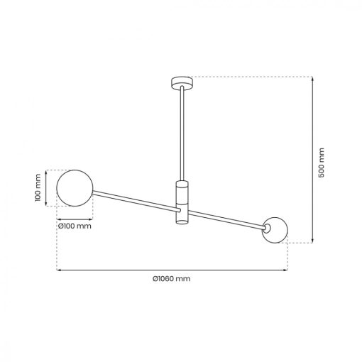 Ceiling  lamp DORI 2xG9