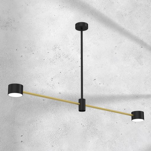 Ceiling  lamp CROSS GOLD 2xGX53