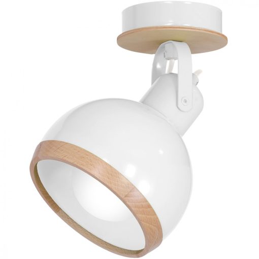 Wall lamp OVAL WHITE 1xE27